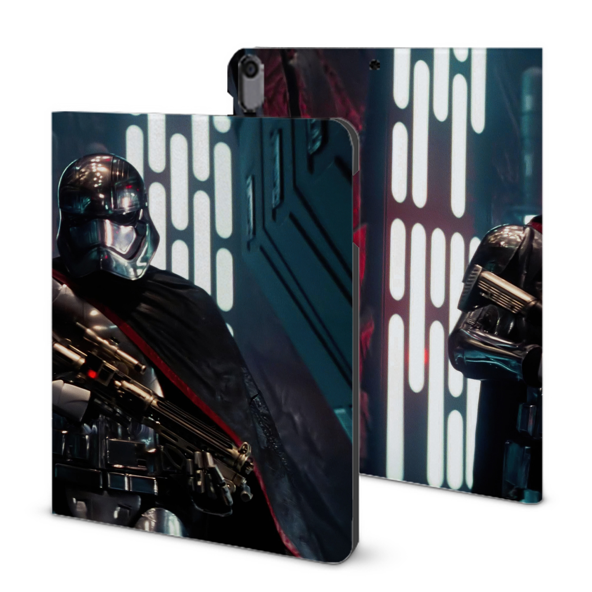 （画像用） スター・ウォーズ Star Wars IPad ケース ブック型 PUレザー TPU 耐衝撃 軽量 薄型 ペン収納なし 全面保護 IPad 各モデル対応